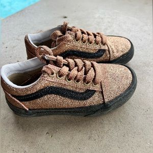 Sparkly Vans for girls
